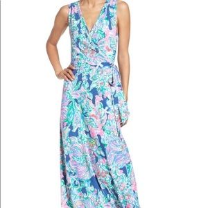 LILLY PULITZER Delphina Maxi Dress/Exotic Escap.